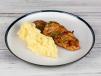 Grilled Chicken With Mashed Potatoes
