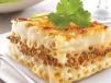 Pasta With Meat And Bechamel In Oven