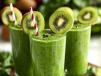 Green Smoothies Of Kiwi andamp; Avocado