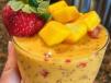Tropical Mango Strawberry Smoothie