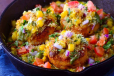 Ragda Patties( Aloo tikki with matra)