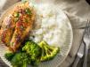 Grilled Chicken with Rice and Broccoli
