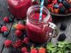 Orange with Mix Berry Juice