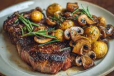 Mushroom Steak - Beef Rib Eye