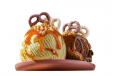 Salted Caramel Chocolate Pretzel - Double Kids Sundae