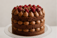 1kg Nutella Naked Red Velvet Cake