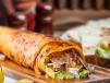 Meat Doner With Lavash Bread