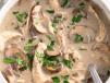 Creamy Chicken Mushroom Soup