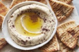 Hummus with bread