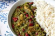 Ghormeh Sabzi Boneless Meat With Rice