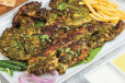 Green Chilli Chicken Charcoal