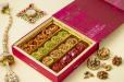 Premium Gift Box Maroon Baklawa Medium