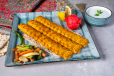 Chicken Chopped Kabab With Bread Tray
