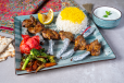Lamb Chops W Rice Tray