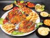 3 Person Tray Grilled And Fried