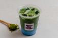 Sea and Forest Matcha Latte (iced)