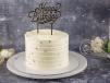 Birthday Cake Gold Foil