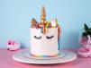 Unicorn Design 3D Cake