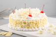 White Forest Cake