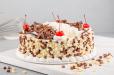 Black and White Forest Cake