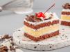 Black And White Forest Pastry