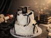 Grad Ribbon Cake 2-Tier