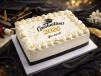 Classic Graduation Fresh Cream Rectangle Cake