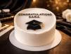 Classic Graduation Mini Cake