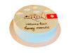 Welcome Back Cream Cake