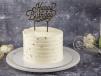 Birthday Cake Gold Foil