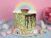Rainbow Vermicelli Cake