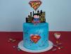 Superman Cake
