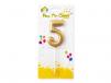 Numeric Gold Candle 5