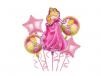 Princess Aurora Helium Foil Balloons 5pcs Set