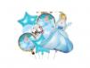 Princess Cinderella Helium Foil Balloons 5pcs Set