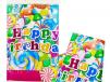 1-Piece 180cmx120Cm HBD Table Cover, Candy Theme