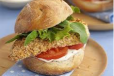 Chicken Breaded Burger