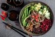 Asian Beef Poke Bowl