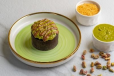 Molten Kunafa Pistachio Cake