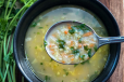 Lemon Coriander Soup
