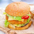 Jumbo Prawns Burger