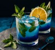 Blue Scotch Mojito