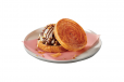 Round Croissant with Ice-cream