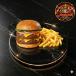 Double Cheese Burger (With Veggies) - دبل تشيز برجر مع خضار