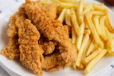 Crispy Chicken With Fries