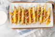 Wedges With Cheese