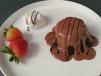 Molten Cake With Ice Cream