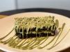 Pistachio Kunafa Brownie