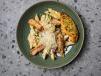Penne Pasta Chicken Alfredo Combo