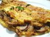 Mashroom And Onion Omelette